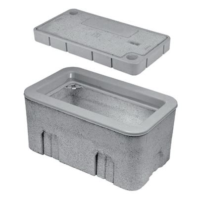 electrical boxes for poured concrete|electrical underground plastic pull box.